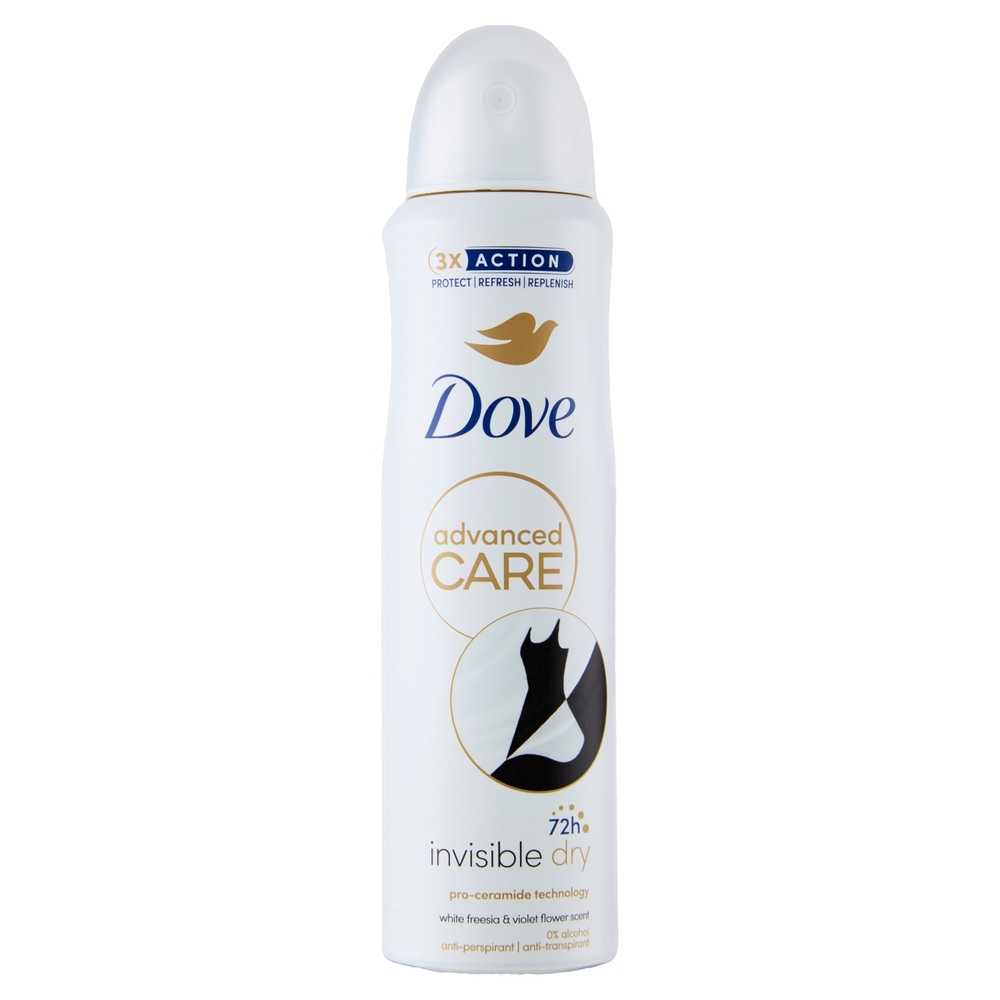 Dove advanced Care invisible dry white freesia & violet flower scent anti-perspirant	150 ml
